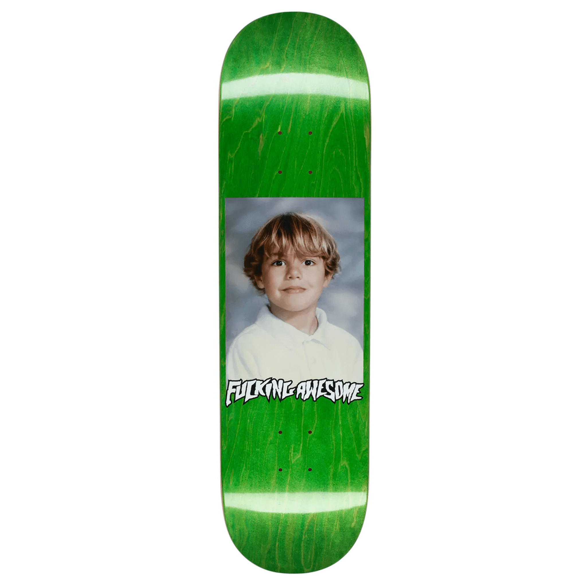 FUCKING AWESOME CURREN CAPLES CLASS PHOTO DEBUT PRO MODEL DECK 8.0