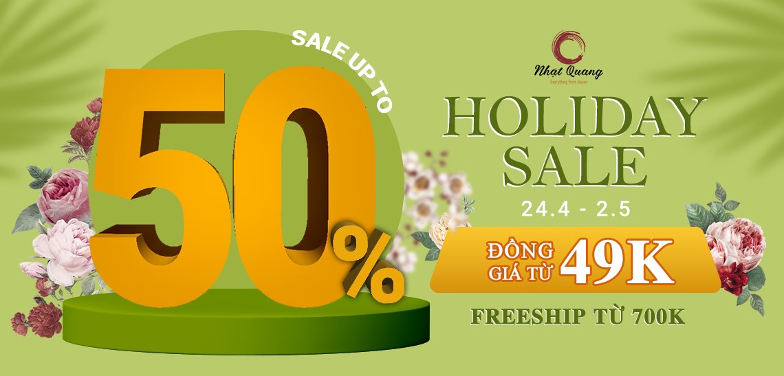 SĂN HOLIDAY SALE CÙNG NHÂT QUANG SHOP