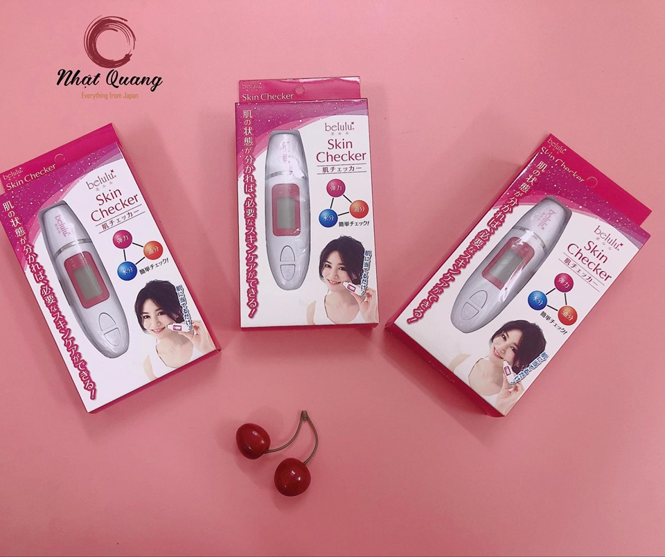 Máy kiểm tra da Belulu Skin Checker nhat quang shop