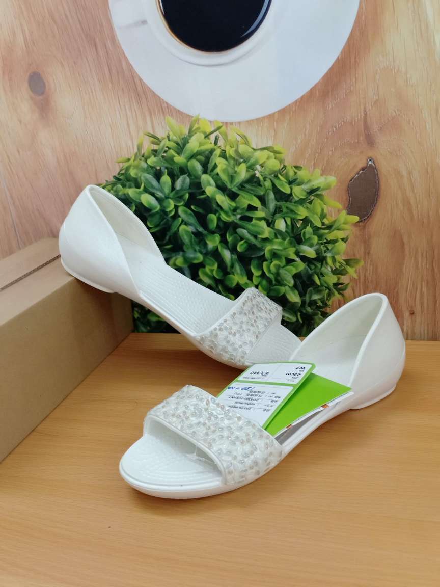 dep-crocs-danh-cho-nu-204361-mau-trang-sz-23cm-w7