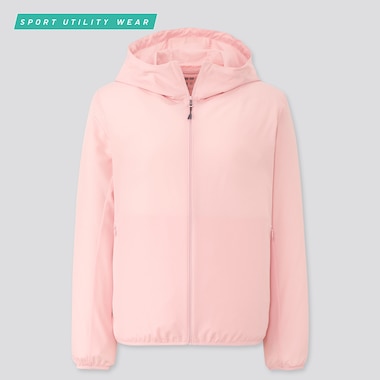 Áo chống nắng chất thun lạnh Uniqlo AiRism 2018 màu hồng nhạt 10 Pink   Shop Mẹ Bi