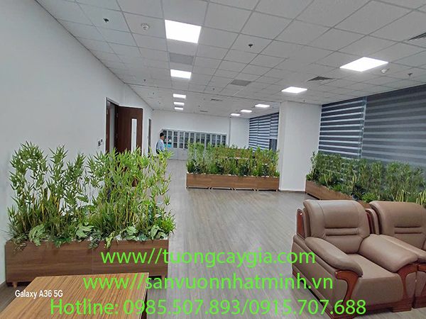 Thi công, lắp đặt bục cây tre trúc giá tốt nhất thị trường