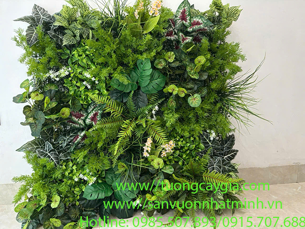 Tường cây giả - xu hướng thiết kế mới 2026
