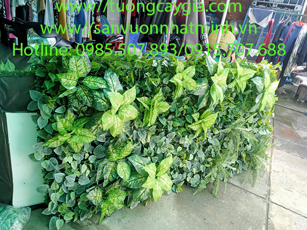 Gia công vách tường cây hỗn hợp tại kho Nhật Minh