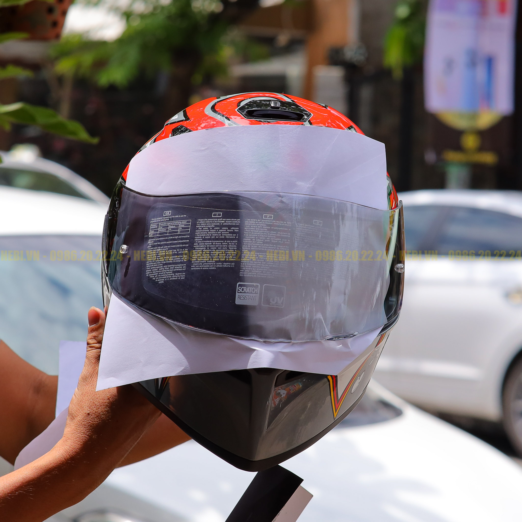 Kính Quang Học Đổi Màu Theo Cường Độ UV Cho AGV K1 - K3SV - K5