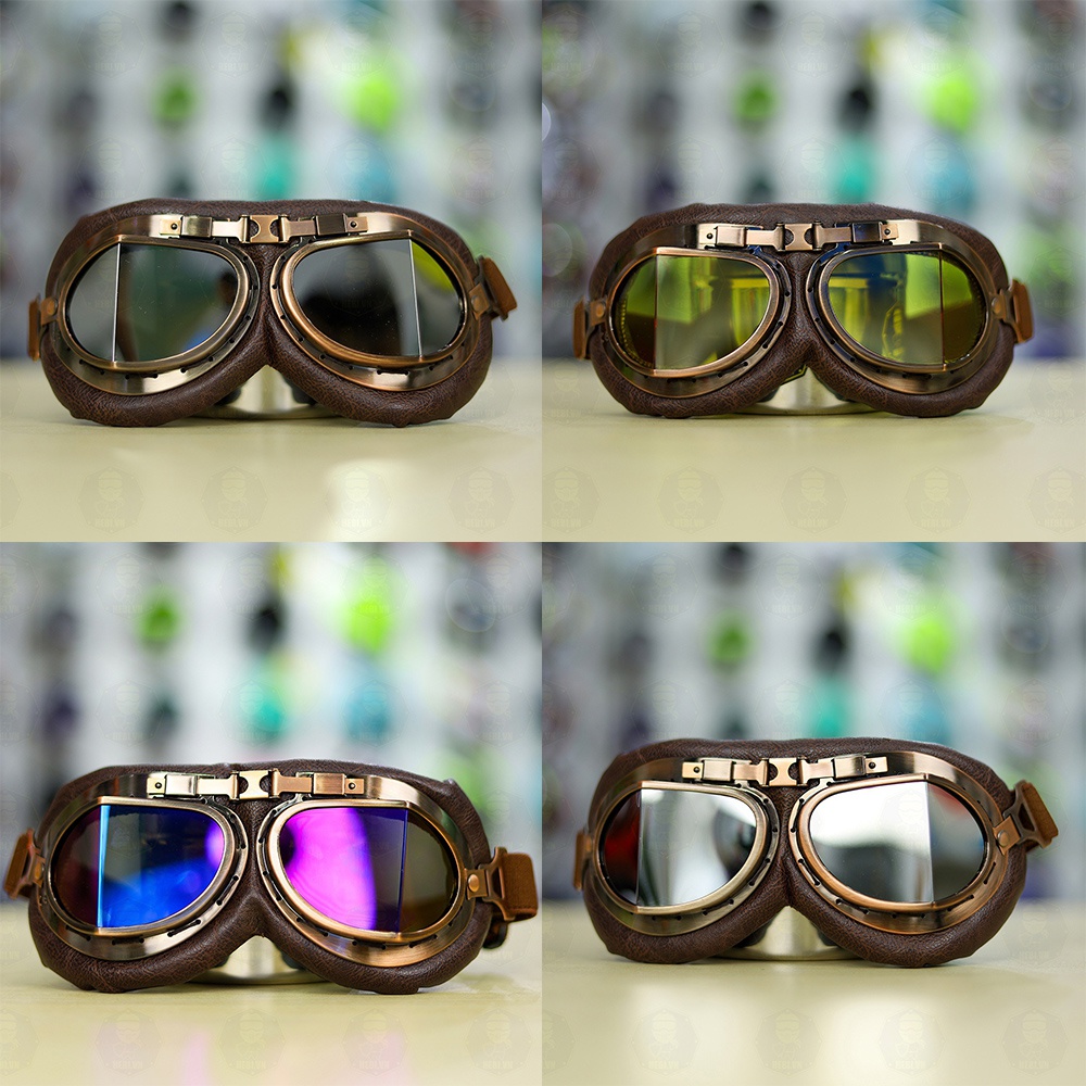 Kính Dây Phi Công Gọng Da FREESHIP