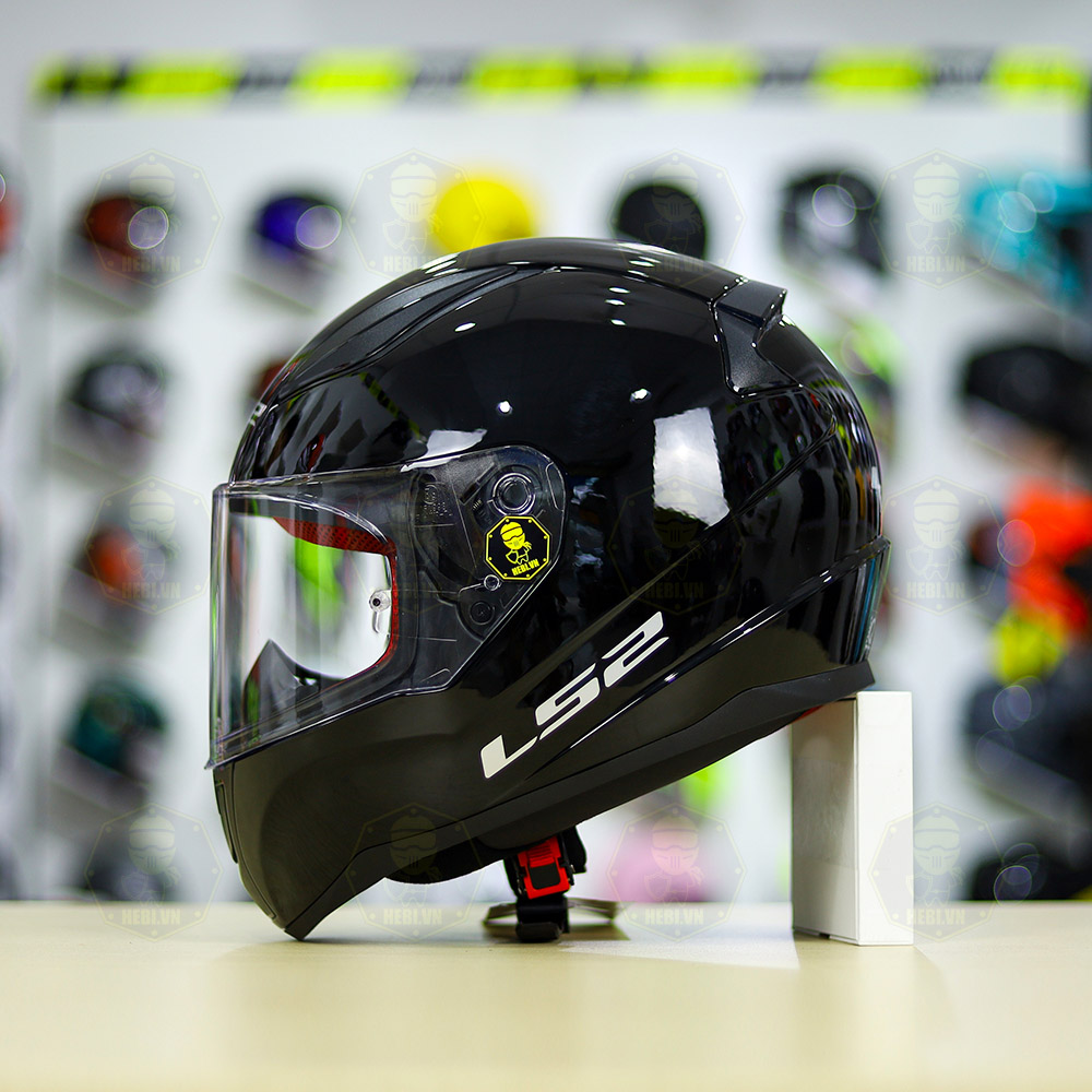 Mũ Fullface LS2 FF353 Đen Bóng FREESHIP