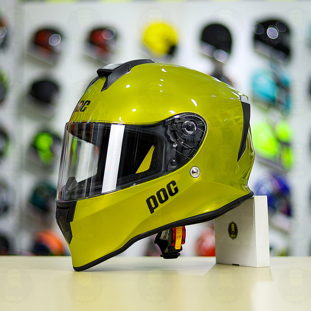 Mũ Fullface POC REVO Vàng GOLD Camay Bóng  FREESHIP