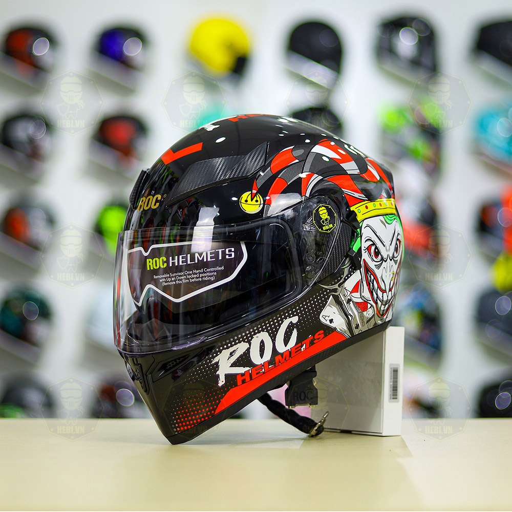 Mũ Fullface ROC 05 K3SV Joker Bóng FREESHIP