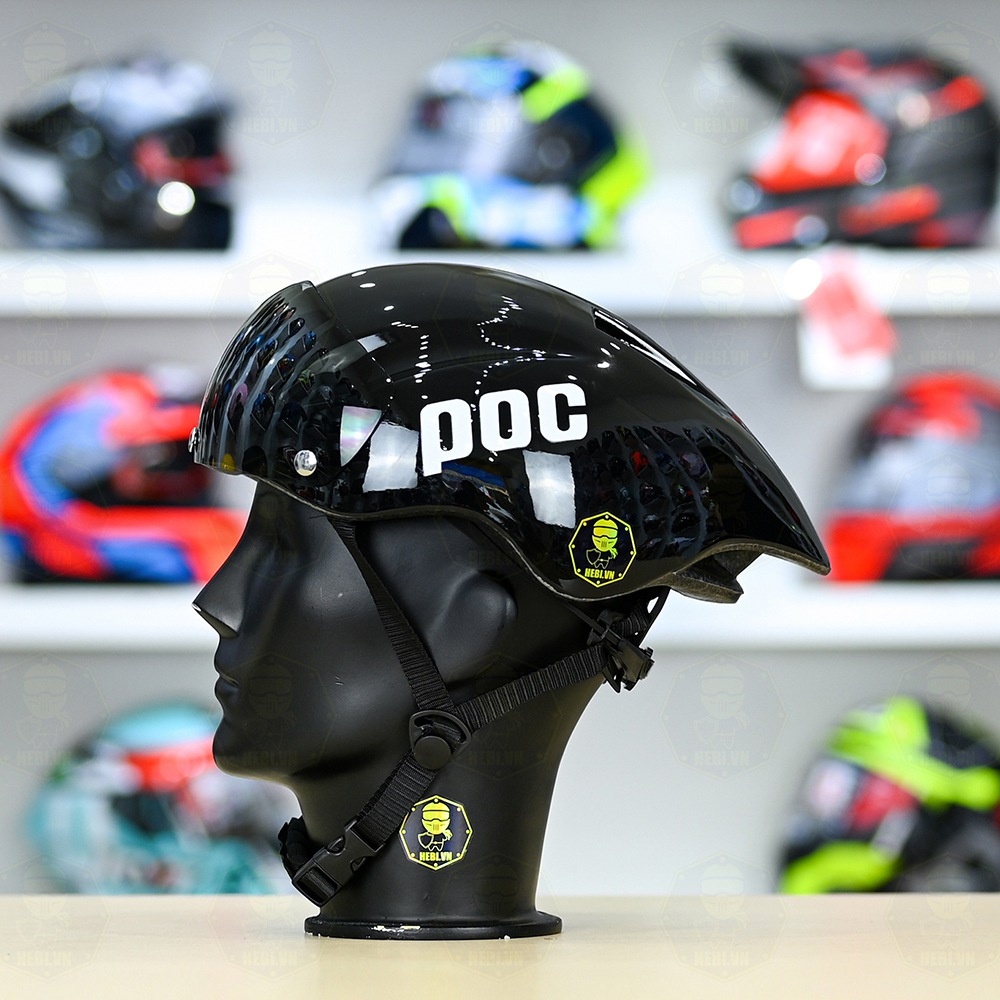 Nón POC P01 Đen Bóng FREESHIP