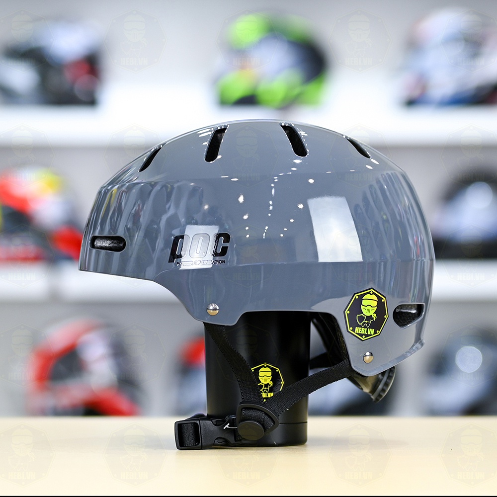 Nón Bảo Hiểm POC P05 Freesize FREESHIP - Xi Măng Bóng