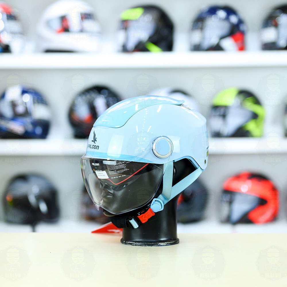 Nón 1/2 Falcon BEE Xanh Dương FREESHIP