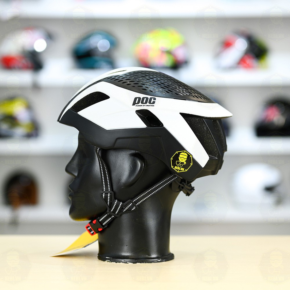 Nón Thể Thao POC P04 FREESHIP - Đen Trắng