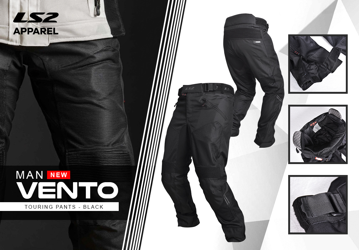 Quần Giáp LS2 VENTO MAN - Quần giáp bảo hộ Motor