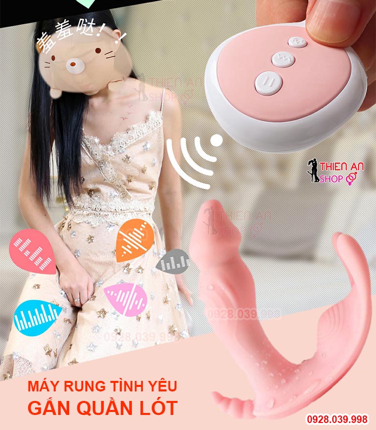 Quần chip rung Quần lót rung kích thích vùng kín