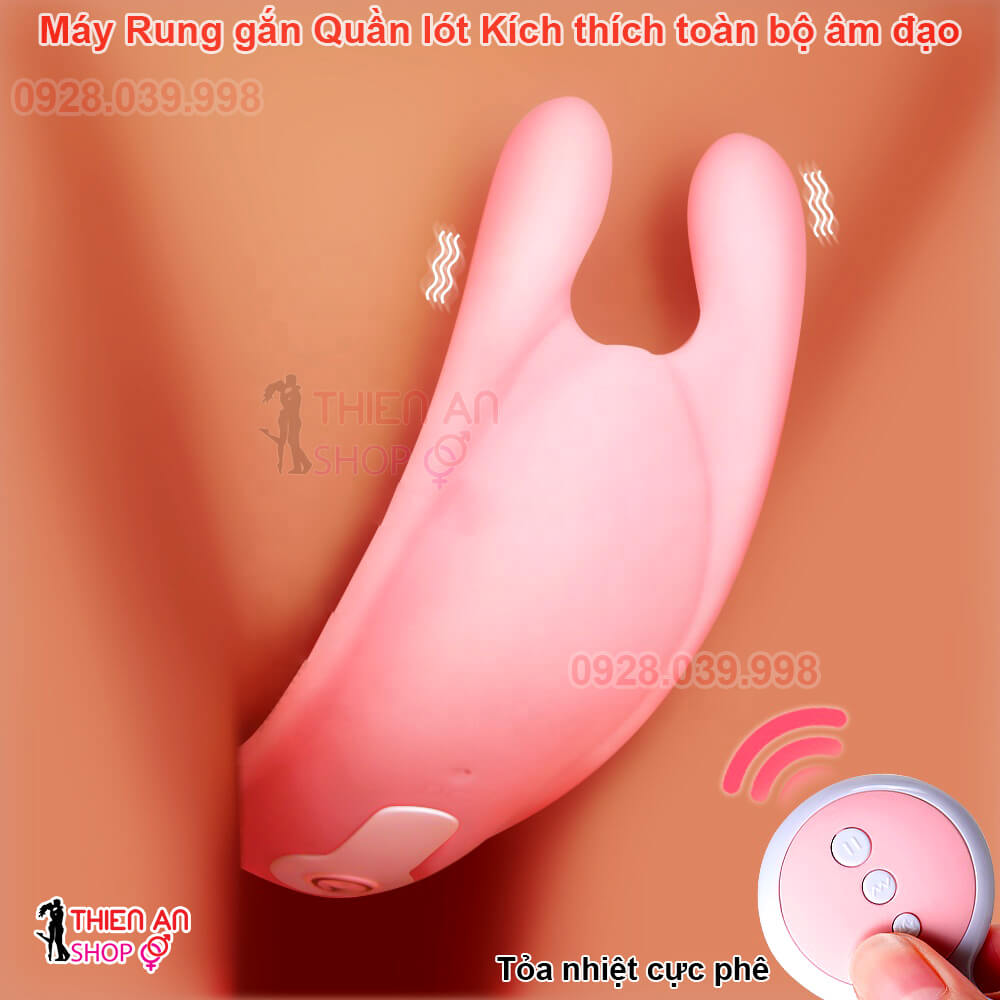 Quần lót nữ gắn rung gợi dục kích thích nữ,Trứng rung gắn quần chip có nhiều loại đa dạng: Hình bướm, hình dương vật, ... Các loại trứng rung gắn sịp này đều được điều khiển bằng remote từ xa
