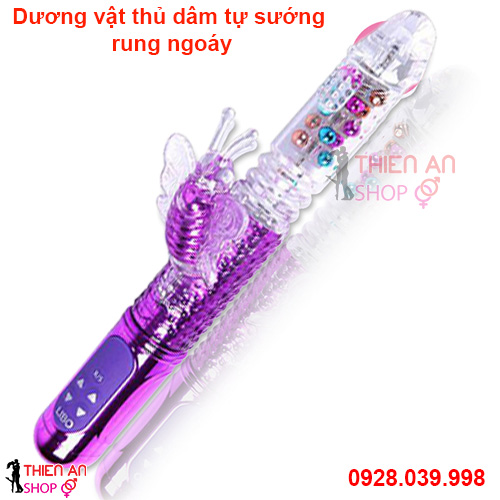 Thủ Dâm Bằng Dương Vật Giả Thụt Mạnh Sạc Điện Đa Năng