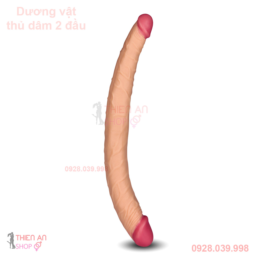 Dương vật giả 2 đầu dùng cho các cặp vợ chồng: một đầu sẽ kích thích âm đạo của vợ