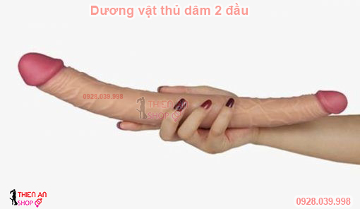 Dương vật giả hai đầu - em sung em sướng, đồ chơi tình dục cho nữ, duong vat gia ,do choi tinh duc.