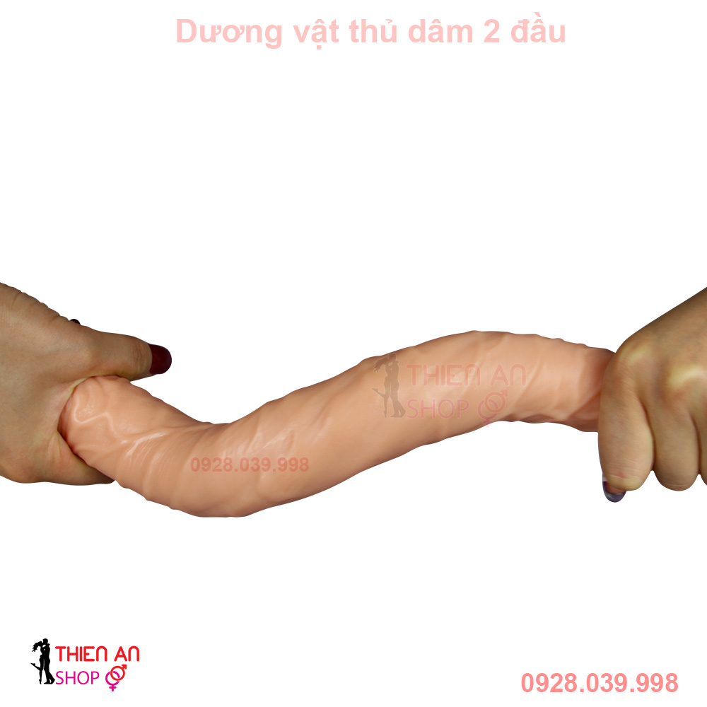Dương Vật Giả 2 Đầu cao cấp Dành Cho Les - Mềm Dẻo
