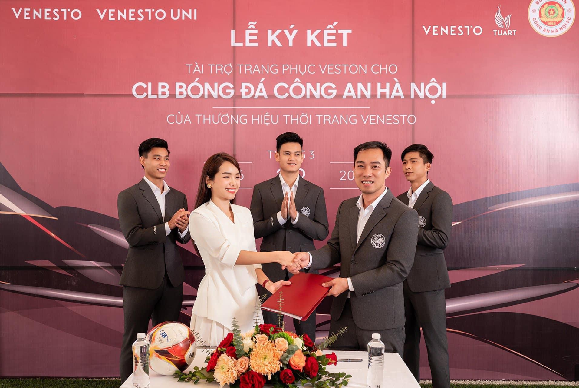 Hợp tác đột phá: Venesto và CLB Công An Hà Nội ghi dấu ấn mới trong làng bóng đá Việt Nam