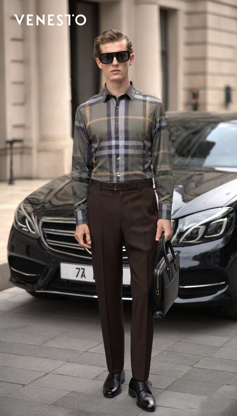 Áo sơ mi HT kẻ 09-25 Premium (Chiếc)