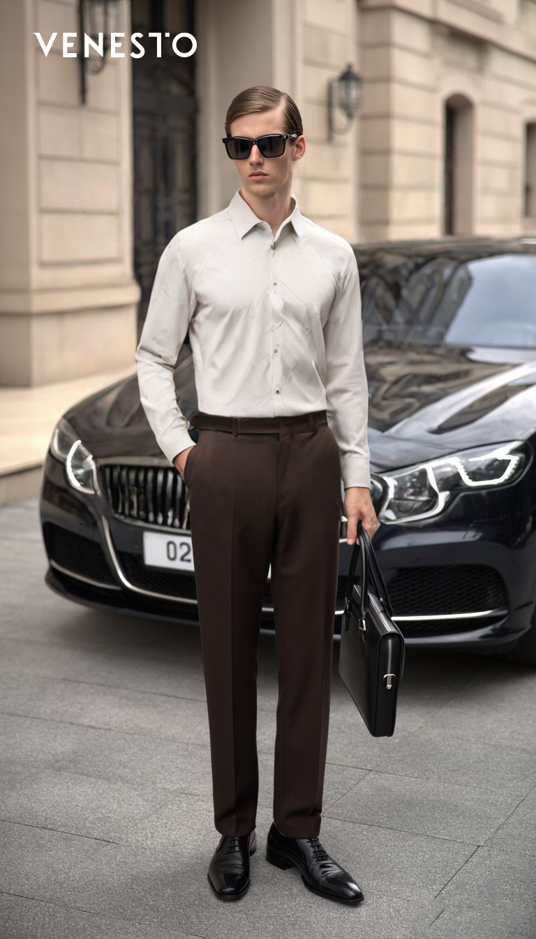 Áo sơ mi trắng HT kẻ chéo 17-25 (Chiếc)