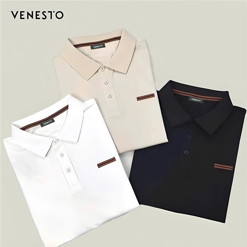 Áo polo Beige phối cổ 25-04