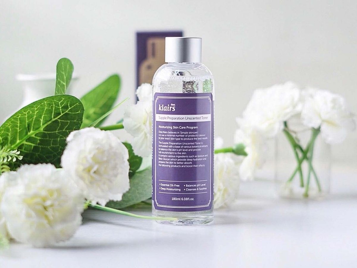 Review nước hoa hồng dưỡng ẩm Klairs Supple Preparation Unscented Tone Bee Tee Beauty