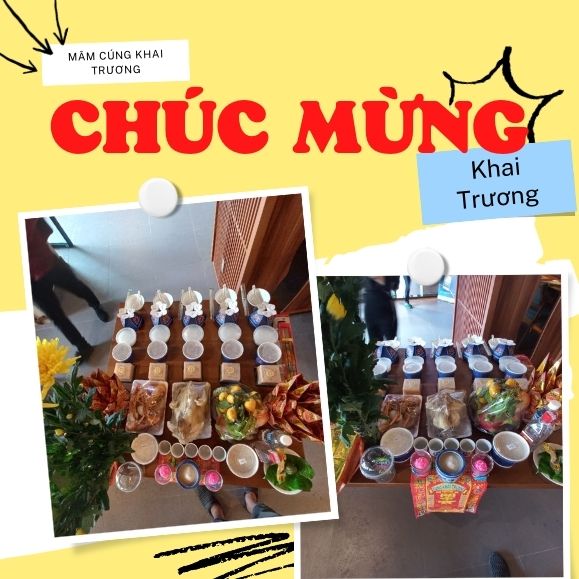 Mâm Cúng Khai Trương