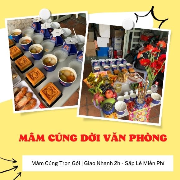 Mâm Cúng Dời Văn Phòng Mới