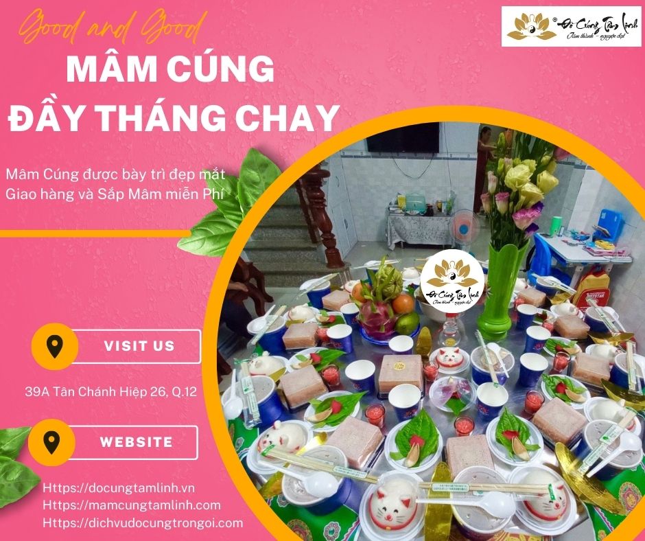 Mâm Cúng Chay Đầy Tháng Bé Trai VIP1