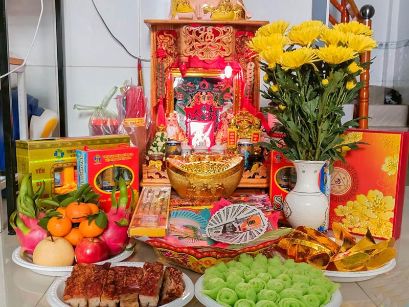 Mâm Cúng Thần Tài Khai Trương - Bí Quyết Cầu May Mắn và Tài Lộc
