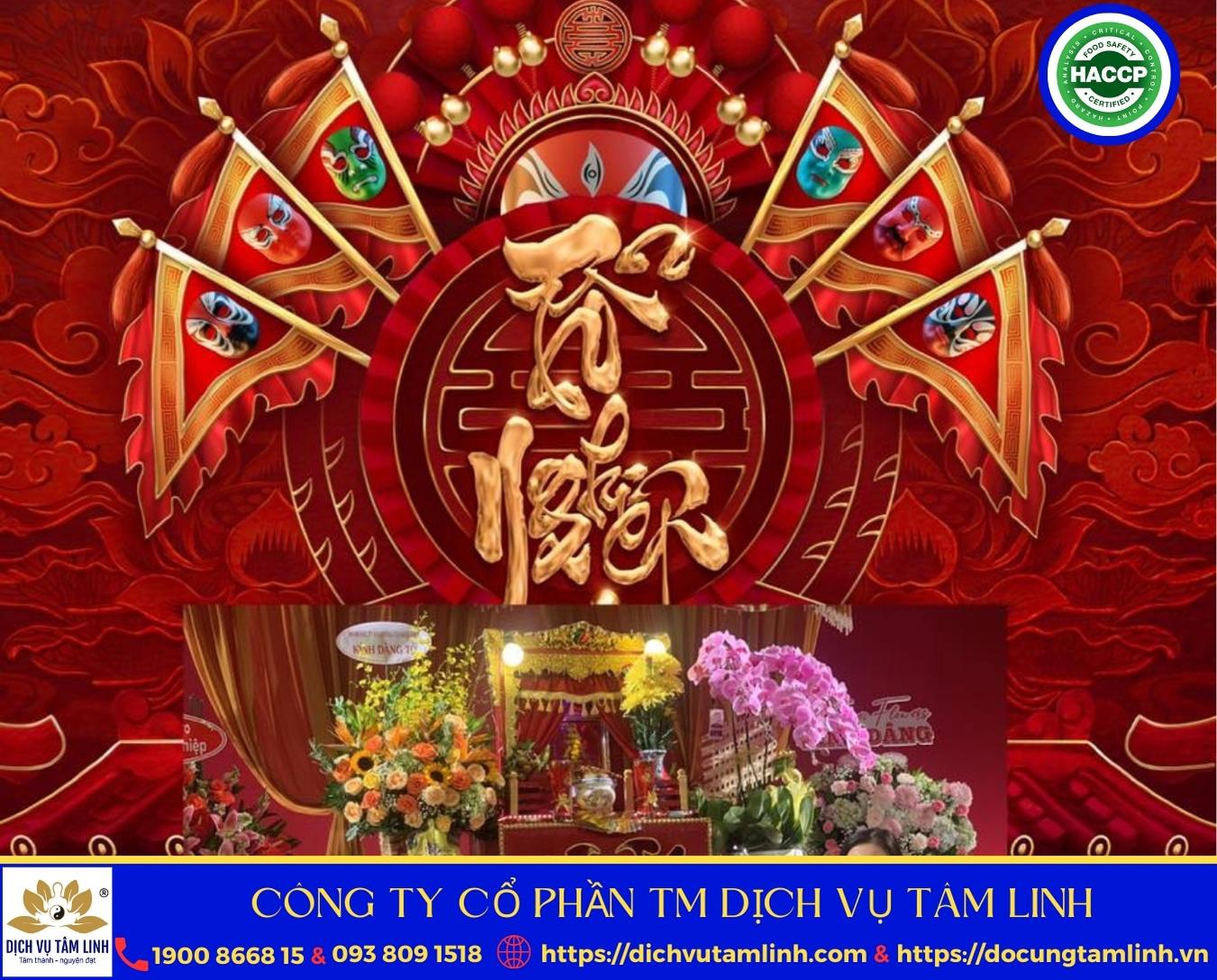 Mâm cúng Tổ Nghề Sân Khấu VIP 2 - Thịnh Vượng