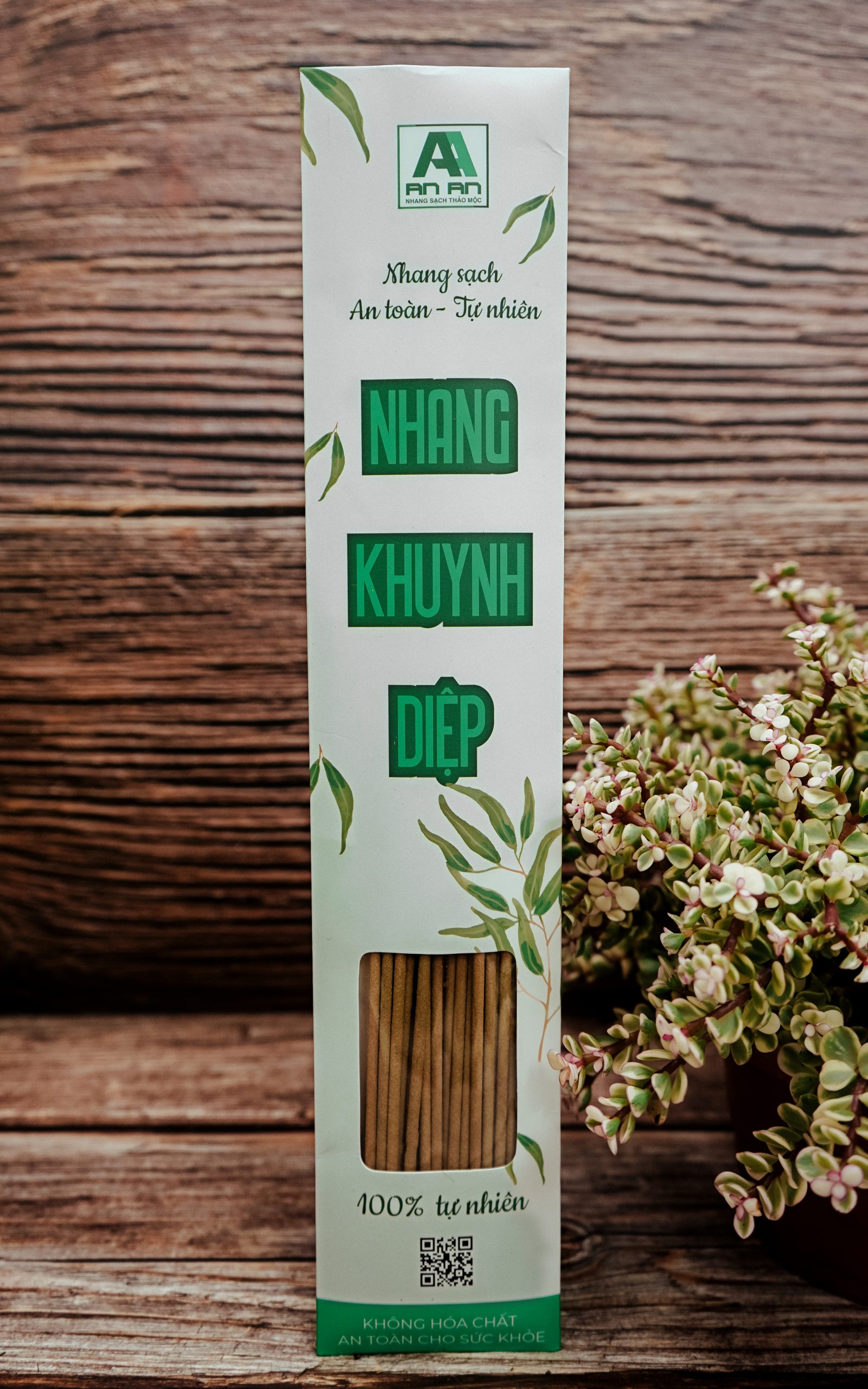 Nhang khuynh diệp gói ~ 40 nén (Dài 40 cm)