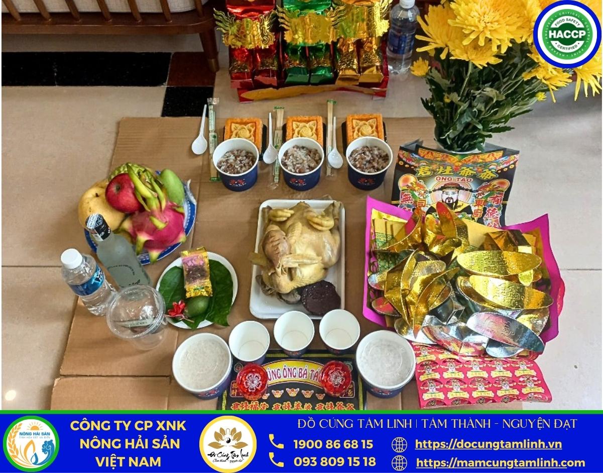 Mâm Cúng Ông Táo Tiết Kiệm