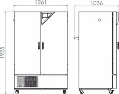 Tủ vi khí hậu 700L loại KBFP720, Hãng Binder/Đức