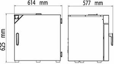 Tủ ấm đối lưu tự nhiên 62L loại BD-S56, Hãng Binder/Đức