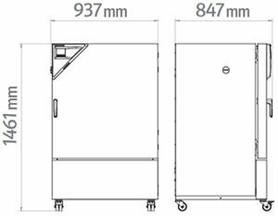 Tủ vi khí hậu 247L loại KBF-S240, Hãng Binder/Đức