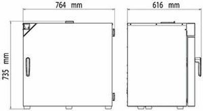 Tủ sấy đối lưu cưỡng bức 106L loại FD-S115, Hãng Binder/Đức