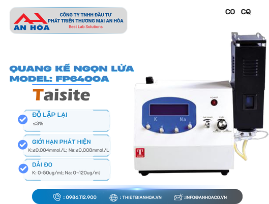 Quang kế ngọn lửa dòng dùng khí hoá lỏng hãng TaisiteLab/Mỹ