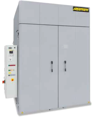 Tủ sấy đối lưu cưỡng bức 9000L, model: KTR	 9000, Hãng: Nabertherm / Đức