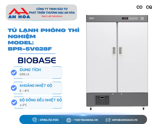 Tủ lạnh phòng thí nghiệm dung tích lớn (Cửa xốp) hãng: Biobase/Trung Quốc