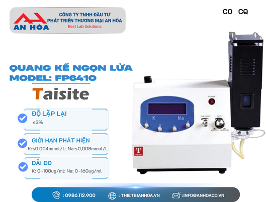 Quang kế ngọn lửa dòng dùng khí hoá lỏng hãng TaisiteLab/Mỹ