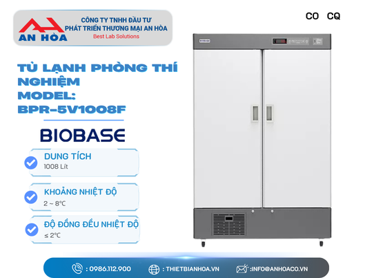 Tủ lạnh phòng thí nghiệm dung tích lớn (Cửa xốp) hãng: Biobase/Trung Quốc
