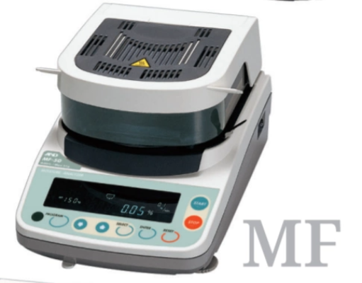 Cân sấy ẩm 51g/0,002g, Model: MF-50, Hãng: A&D / Nhật Bản