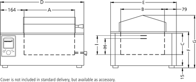 Bể cách thủy 10L loại WNE10, Hãng Memmert/Đức