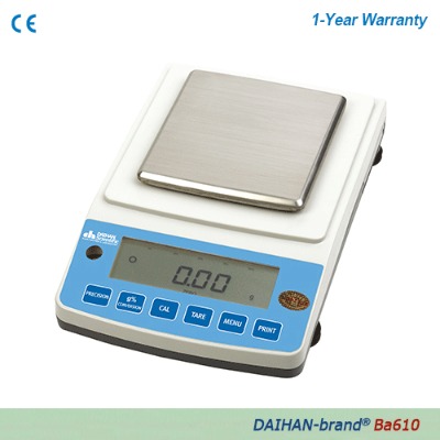 Cân kỹ thuật 2 số lẻ 610g, Model: BA610, Hãng: DAIHAN Scientific/ Hàn Quốc