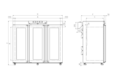 Tủ vi khí hậu 2140L loại HPP2200, Hãng Memmert/Đức