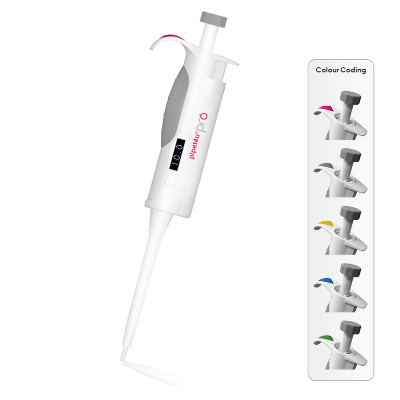 Micropipette thay đổi thể tích 500 – 5000µl, model: Pipet4u Pro, Hãng: AHN - Đức